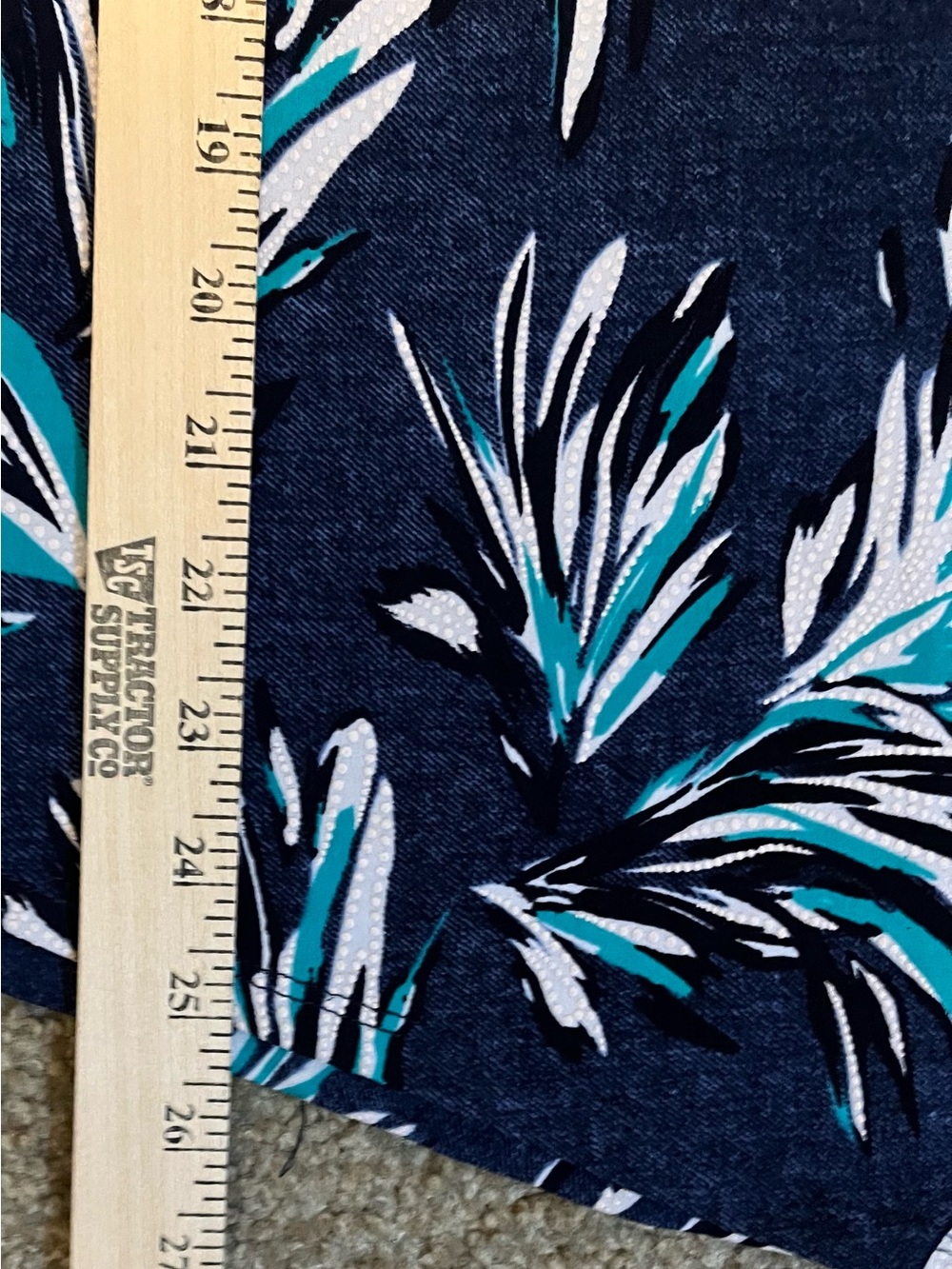 Amana Tropical Print Sleeveless Blouse size Large - Picture 6 of 8